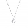 Collana Donna Lotus Silver LP3917-1/1 In Argento Con Cuore E Zirconi
