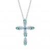 Collana Donna Lotus Silver LP3915-1/2 In Argento Con Croce