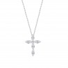Collana Donna Lotus Silver LP3915-1/1 In Argento Con Croce