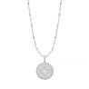 Collana Donna Lotus Silver LP3886-1/1 In Argento Con Pendente Fiore
