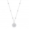 Collana Donna Lotus Silver LP3827-1/1 In Argento Con Pendente Fiore