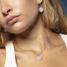 Collana Donna Lotus Silver LP3921-1/3 In Argento Con Cristallo Rosa