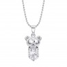 Collana Donna Lotus Silver LP3875-1/1 In Argento Con Orsetto E Zircone