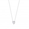 Collana Donna Lotus Silver LP3833-1/1 In Argento Con Zircone A Cuore