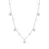 Collana Donna Lotus Silver LP3920-1/1 In Argento Con Zirconi
