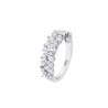 Anello Donna Lotus Silver LP3884-3/118 In Argento A Fascia Con Zirconi Misura 18