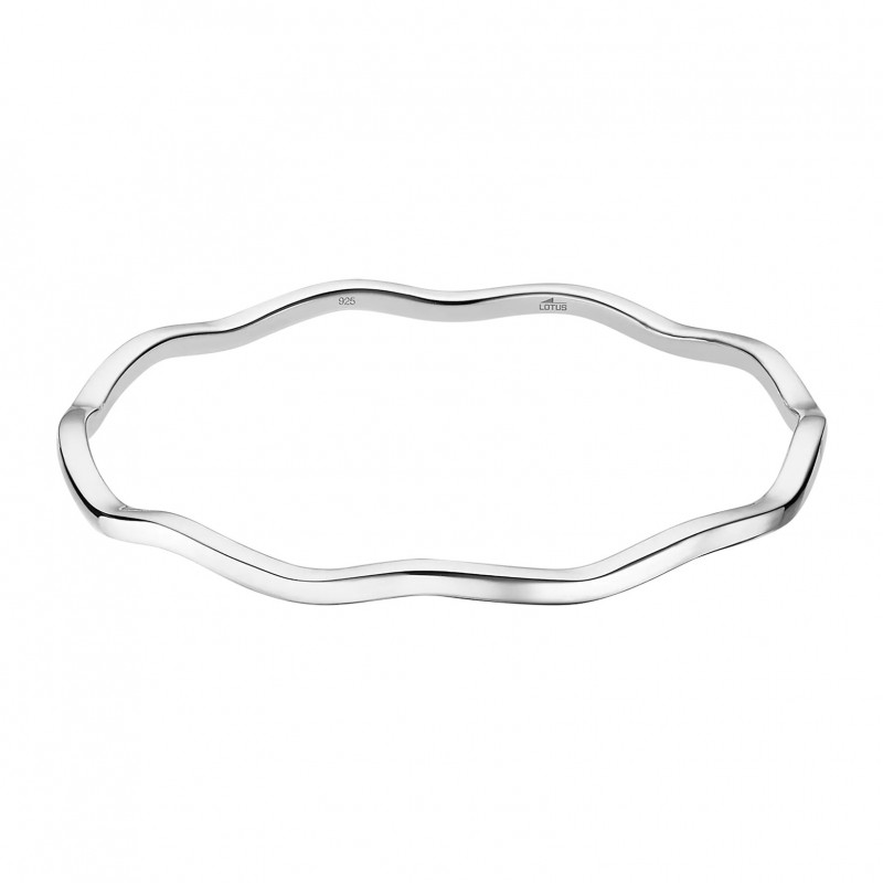 Bracciale Donna Rigido Lotus Silver LP3462-2/2 In Argento A Onde