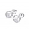 Orecchini Donna Lotus Silver LP3910-4/1 Punto Luce In Argento Con Zircone