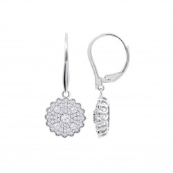 Orecchini Donna Lotus Silver LP3886-4/1 Pendenti Con Chiusura Monachella