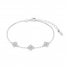 Bracciale Donna Lotus Silver LP3889-2/2 In Argento Con Fiori E Zirconi