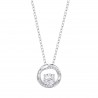 Collana Donna Lotus Silver LP3910-1/1 In Argento Punto Luce Con Zirconi