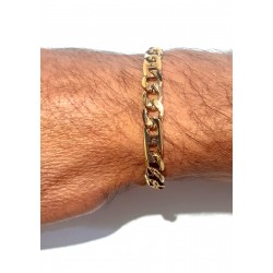 Bracciale Uomo Liu-Jo MLJ604 In Acciaio Dorato A Catena