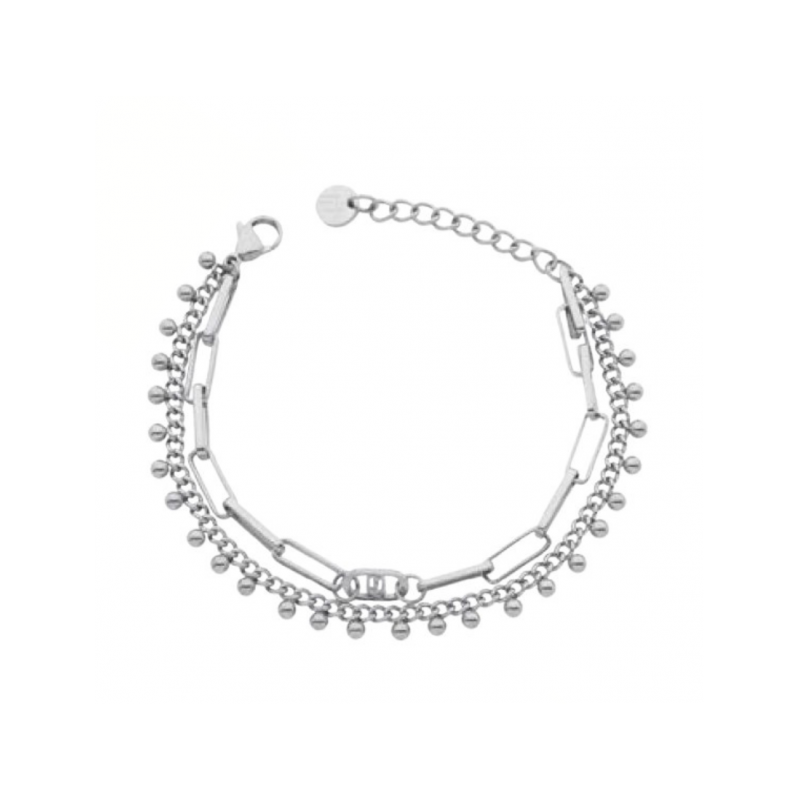Bracciale Donna Liu-Jo LJ2999 In Acciaio A Doppio Filo
