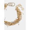 Bracciale Donna Liu-Jo LJ3075 Multifilo In Acciaio Dorato Con Perle