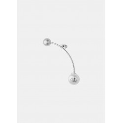 Orecchini Donna Liu-Jo LJ3014 In Acciaio A Virgola Con Perla