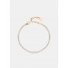 Bracciale Tennis Donna Liu-Jo LJ3034 In Acciaio Dorato Con Zirconi
