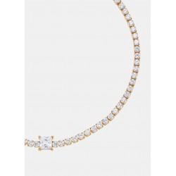 Bracciale Tennis Donna Liu-Jo LJ3034 In Acciaio Dorato Con Zirconi
