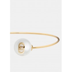 Bracciale Rigido Donna Liu-Jo LJ3016 In Acciaio Dorato Con Perla Bianca
