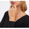 Bracciale Rigido Donna Liu-Jo LJ3016 In Acciaio Dorato Con Perla Bianca