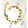 Bracciale Donna Sovrani J10726 In Ottone Dorato Doppio Filo Con Campanelline