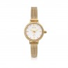 Orologio Donna OPSOBJECTS FINE OPSPW-1129 Con Cinturino Dorato Maglia Milanese