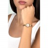Orologio Donna OPSOBJECTS FINE OPSPW-1129 Con Cinturino Dorato Maglia Milanese