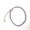 Bracciale Tennis Donna OPSOBJECTS OPSBR-945 In Acciaio Con Cristalli Viola