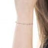 Bracciale Donna Luca Barra BK2838 In Acciaio Con Zirconi