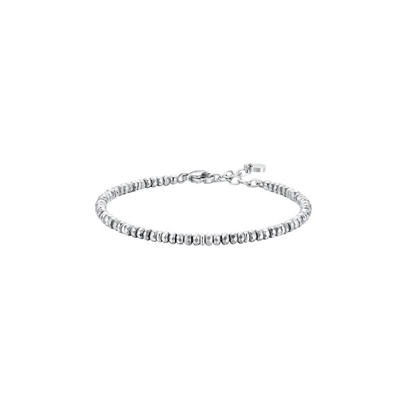 Bracciale Donna Luca Barra BK2854 In Acciaio Con Sfere Sfaccettate