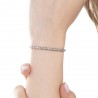 Bracciale Donna Luca Barra BK2854 In Acciaio Con Sfere Sfaccettate