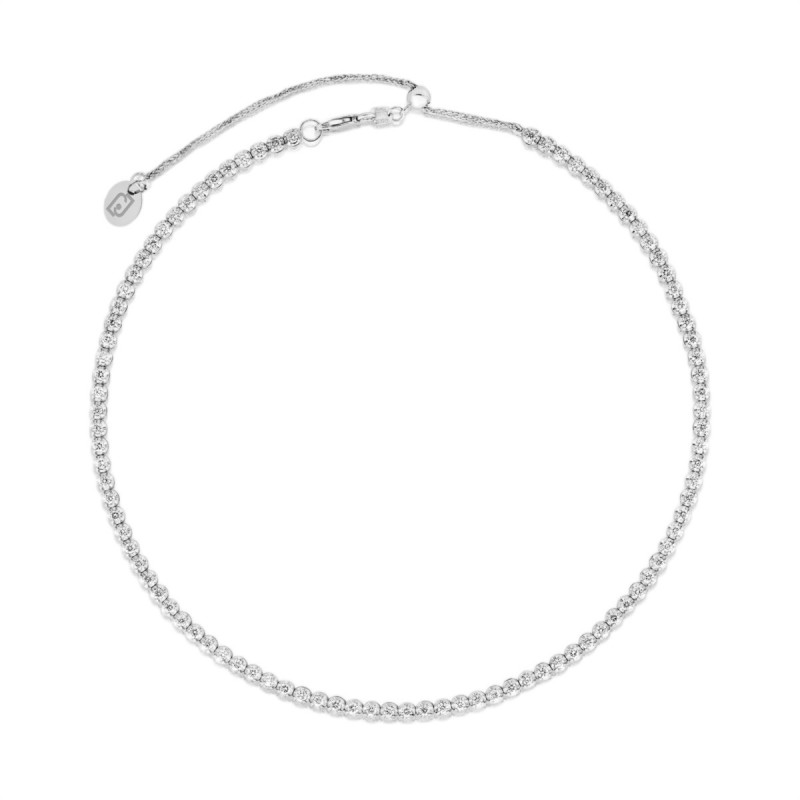 Collana Tennis Donna Liu-Jo LJ2475 In Acciaio Con Zirconi