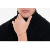 Bracciale Uomo Luca Barra BA1856 In Acciaio Dorato A Catena Maglia 3 + 1