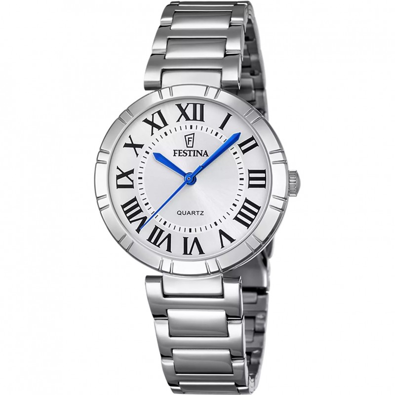 Orologio Donna Festina Mademoiselle F16936/3 In Acciaio Con Numeri Romani