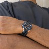 Orologio Uomo Festina CHRONO BIKE F20524/1 Cronografo Con Cinturino Blu E Cassa Rosé