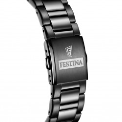 Orologio Uomo Cronografo Festina F20578/1 Con Quadrante E Cinturino Neri