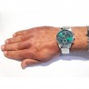 Orologio Uomo Cronografo Festina F20285/8 1 In Acciaio Con Quadrante Verde