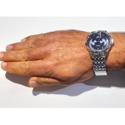 Orologio Uomo Classico Lotus 19056/4 In Acciaio Con Quadrante Blu