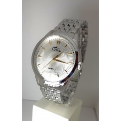 Orologio Uomo Classico Lotus 19056/2 In Acciaio Con Quadrante Grigio
