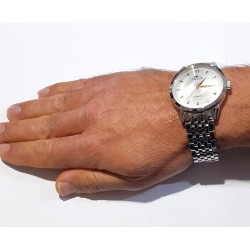 Orologio Uomo Classico Lotus 19056/2 In Acciaio Con Quadrante Grigio