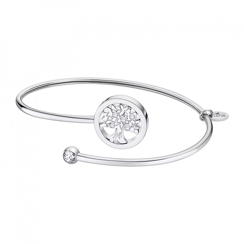 Bracciale Donna Rigido Lotus Style LS2169/2/3 In Acciaio Con Albero della Vita