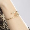 Bracciale Donna Rigido Lotus Style LS2169/2/7 In Acciaio Dorato Con Quadrifoglio