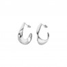 Orecchini Donna Lotus Silver LS2566/4/1 In Acciaio A Goccia Ricurva