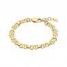 Bracciale Donna Lotus Style LS2578/2/2 In Acciaio Dorato A Maglie Infinito