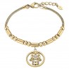 Bracciale Donna Lotus Style LS2465/2/2 In Acciaio Dorato Con Mano Di Fatima