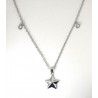 Collana Donna Lotus Style LS2599/1/1 In Acciaio Con Stelle E Strass