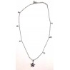 Collana Donna Lotus Style LS2599/1/1 In Acciaio Con Stelle E Strass