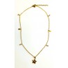 Collana Donna Lotus Style LS2599/1/2 In Acciaio Dorato Con Stelle E Strass