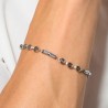 Bracciale Uomo Luca Barra BA1901 In Acciaio A Maglia Marinara