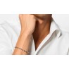 Bracciale Uomo Luca Barra BA1901 In Acciaio A Maglia Marinara