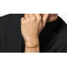 Bracciale Uomo Luca Barra BA1925 In Acciaio Dorato Con Nodo